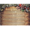 Horizontal Vertical noël photographie toile de fond flocon de neige paillettes bois mur Photo fond Studio maison fête dé