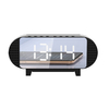 Horloge miroir Bluetooth sans fil haut-parleur de musique basse stéréo avec veilleuse Radio FM réveil électronique numér