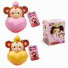 Hoson Squishy Monkey Peach Soft Jouet à croissance lente avec emballage dorigine