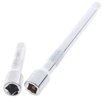 Hot New 50mm 75mm 150mm Long Extension Bar 1/4 Drive Ratchet Socket Extender Outil de douille de clé
