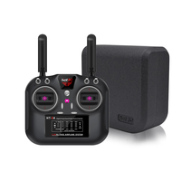 HOTRC HT-8A 2.4GHz 8CH FHSS Télécommande Support SBUS Mode 2 RC Radio Transmetteur avec Boîte pour FPV Racer Drone RC Av