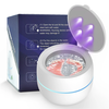 Household Ultrasonic UV Cleaner Dental Assistant Denture Bath Pulsating Cleaning Kit For Jewelry False Teeth Aligner Ret