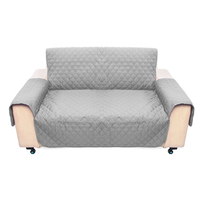 Housse de canapé 2 places Anti-fouling Pet Kid Seat Protector Anti-slip Chair Slipcover Home Office Furniture Accessorie