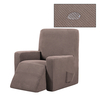 Housse de canapé de massage antidérapante Housse de chaise à bascule inclinable en polaire extensible amovible Housse de