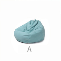 Housse de canapé de sac de haricots sans remplissage housse de canapé chaise longue protecteur de siège paresseux décora