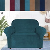 Housse de canapé en velours élastique 2 places chaise universelle siège protecteur étui de canapé housse extensible meub