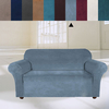 Housse de canapé en velours élastique 3 places Housse de canapé de couleur pure universelle Housse de protection de sièg