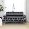 Housse de canapé élastique 2 places chaise dimpression universelle chaise protecteur de siège housse extensible hou