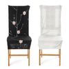 Housse de chaise de bureau élastique à manger chaise protecteur extensible ordinateur fauteuil rotatif siège housse de b