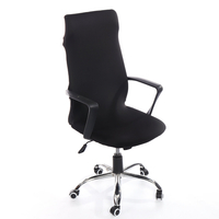 Housse de chaise de bureau protecteur de chaise extensible amovible fauteuil rotatif housse de siège élastique pour la d