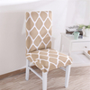 Housse de chaise de salle à manger élastique housse de chaise en Polyester extensible housse de siège de bureau ordinate