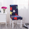 Housse de chaise élastique hôtel de bureau à domicile moderne chaise florale amovible housse de Table chaise décorations