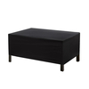 Housse de mobilier dextérieur étanche 420D UV Abri de table de terrasse de jardin