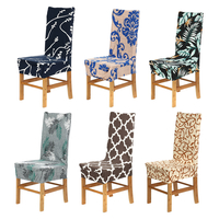 Housse élastique de chaise de salle à manger protecteur de chaise dordinateur de bureau housse de siège extensible