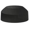 Housse étanche à la poussière noir pour lextérieur 6/8 places nappe ronde maison pique-nique table moto