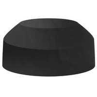 Housse étanche à la poussière noir pour lextérieur 6/8 places nappe ronde maison pique-nique table moto