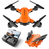 HR H9 5G WIFI FPV avec caméra 4K HD Positionnement du flux optique 20 minutes de temps de vol Drone RC pliable Quadricop