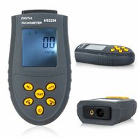 HS2234 tachymètre Laser numérique 2.5-99999 tr / min LCD test de tr / min petit moteur jauge de vitesse de moteur sans c