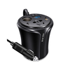 HSC-108B Chargeur allume-cigare double port USB 123 à 220V