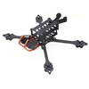 HSKRC HX230mm 5inch / HX267mm 6inch / HX304mm HX342mm Ensemble de cadre en fibre de carbone FPV Quadricoptère 5 6 7 8 po