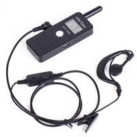 HT-108 Ultra Mini talkie-walkie prise USB 72 heures en veille CT DDS 22 canaux radio bidirectionnelle réglable à la main