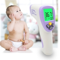 HT-820D 32.0 ~ 43 ° C Thermomètre infrarouge frontal Thermomètre infrarouge numérique Thermomètre numérique sans contact
