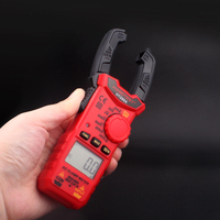 HT200A Haute Précision Mini Numérique AC DC Pince Mètre Tension Courant Mesure Ampère Pince Mètre