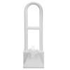 Huafukang F09652 Barres dappui pour salle de bain pour personnes âgées Sécurité anti-chute Booster Accoudoir de bai