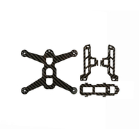 Hubsan H123D X4 JET Quadricoptère RC Pièces De Rechange Fiber Cadre Corps En Fiber De Carbone Panneau H123D-08