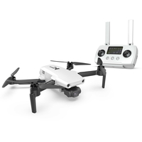 Hubsan MINI GPS 6KM FPV avec caméra 1/1.3 CMOS 4K 30fps Cardan 3 axes 45 minutes de temps de vol AI Drone RC de suivi Qu