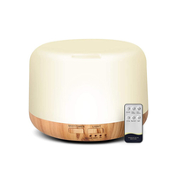 Humidificateur à diffuseur darôme 300 ml avec fonction de synchronisation de la lumière colorée à faible bruit pour