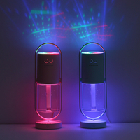 Humidificateur danions USB Purification de bureau de voiture Air domestique Petit mini humidificateur 360 ° Rotatio