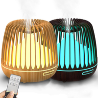 Humidificateur ultrasonique de diffuseur darôme de 500 ml avec la télécommande de haut-parleur Bluetooth de veilleu
