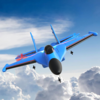HW-34 320mm Envergure 2.4G 2CH EPP Auto Balance RC Avion Planeur RTF Gyro Intégré Avec Batterie LED Lumières