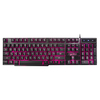 HXSJ R8 clavier de jeu russe filaire 104 touches 3 couleurs LED clavier rétroéclairé pour ordinateur portable PC Gamer