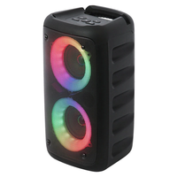 HY-3317 Portable bluetooth Speaker Wireless Speakers RGB Light Dual Subwoofers Tweeter Support U Disk AUX TF Card Playba