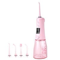 Hydropulseur Portable 3 modèle irrigateur oral réglable USB Rechargeable 350ML réservoir deau Jet deau nettoye