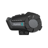 Hysnox 1000M casque interphone couplage universel multi langue casque de moto haut-parleur bluetooth étanche radio FM sa