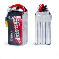 iFlight FULLSEND 22.2V 1300mAh 130C 6S Lipo Batterie Prise XT60 208g Pour Mark4 Mark5 TITAN XL5 Nazgull 5 V2 CineLog35 F