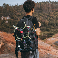 iFlight Étanche et 33L Volume Énorme avec Sac à Dos à Bande Lumineuse RVB pour RC Drone FPV Racing