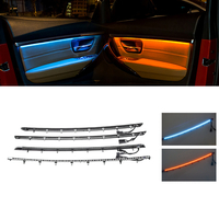 Illuminé LED intérieur voiture porte atmosphère lumière décoration ambiante lampe ensemble pour BMW F30 F31