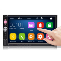 iMars 7023B 7 Pouce 2 DIN Voiture MP5 Lecteur Stéréo Radio FM USB AUX HD Bluetooth Écran Tactile Support Caméra Arrière