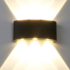 Imperméable à leau 2-8W LED Applique Murale Up Down Éclairage Applique Lampe Intérieur Extérieur IP65