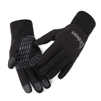 Imperméable à leau de gants de ski antidérapants hiver chaud moto de ski de vélo thermique coupe-vent thermique