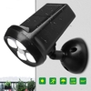 Imperméable à leau IP65 4 LED lampe de mur de paysage de capteur lumineux de lumière solaire pour le jardin extérie