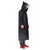 Imperméable à leau vélo électrique Scooter imperméable manteau de pluie à capuche Poncho moto vêtements de pluie