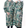 Imperméable anti-UV long manteau imperméable imperméable de manteau de pluie de manteau de pluie avec le chapeau