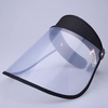 Imperméable de voiture électrique avec chapeau de pluie hommes et femmes casque de cyclisme en plein air chapeau transpa