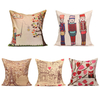 Impression Art coton lin taie doreiller canapé voiture housse de coussin décor à la maison