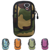 Impression de camouflage de poche de bras de téléphone portable de paquet de téléphone de sac de bras de jogging de spor